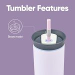 Tumbler - Grey/Purple (Bunny Hop) - 24oz